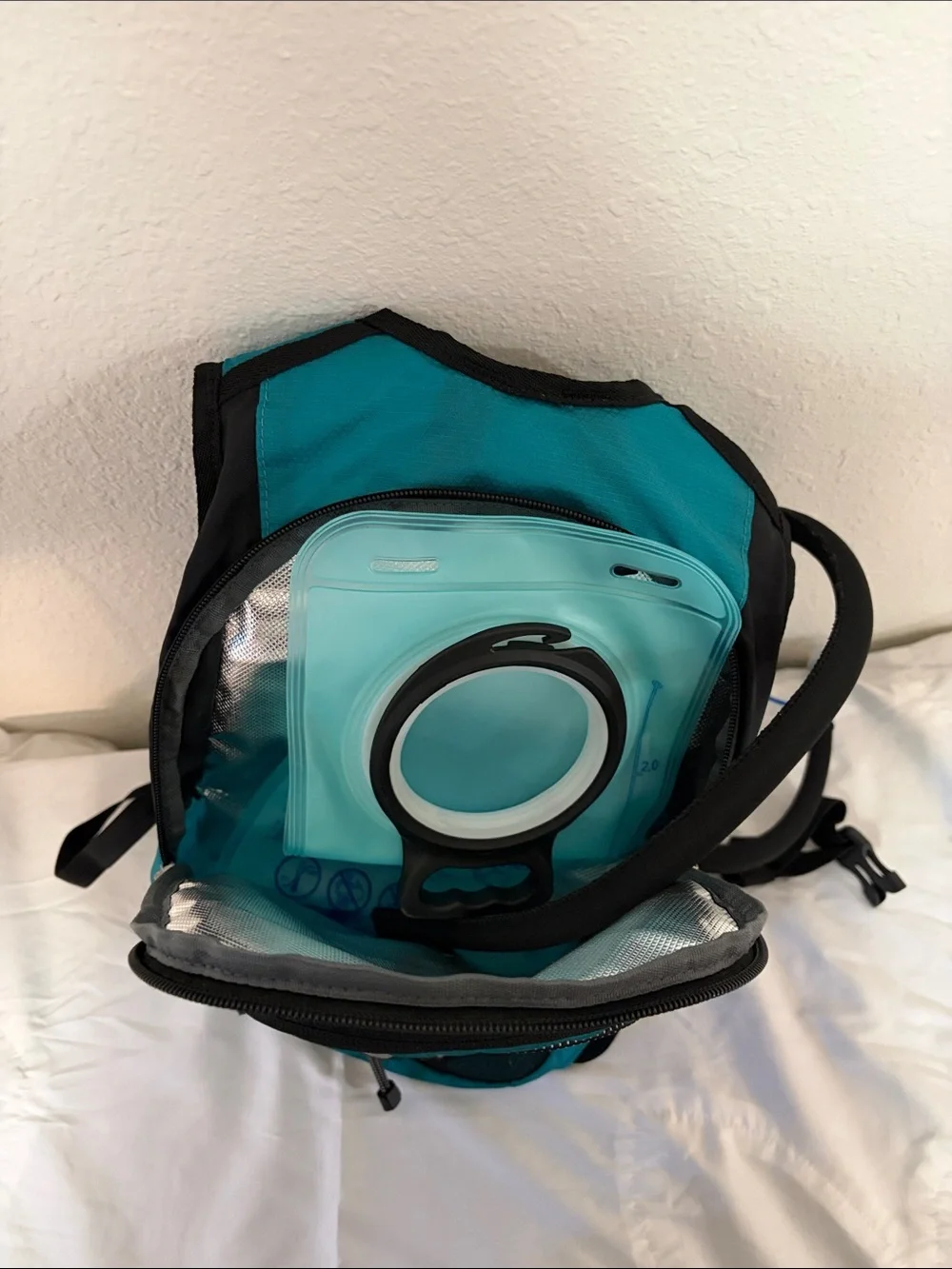 Teal Hydration Backpack for Men